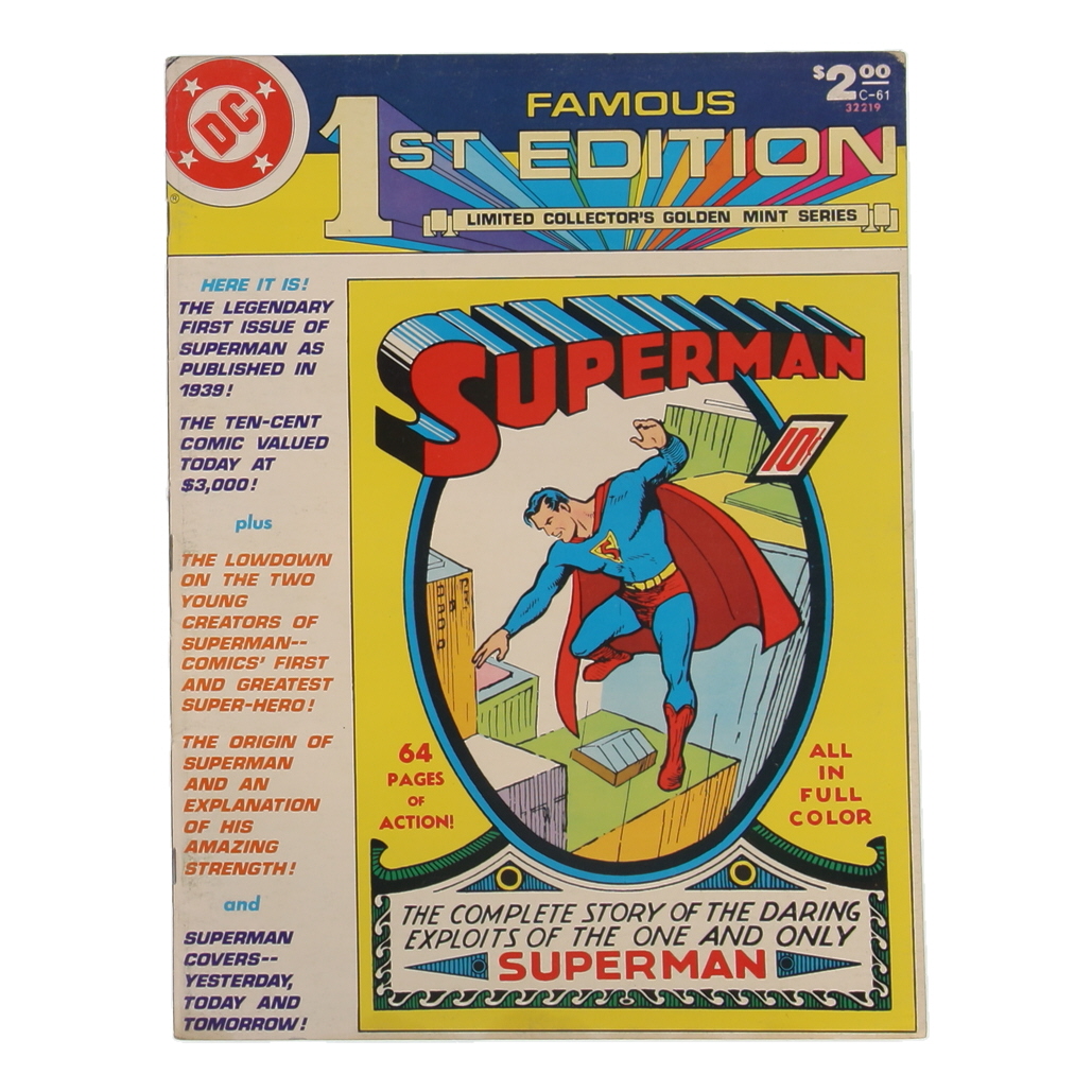 1978 "Superman" #1 DC Comic Book at PristineAuction.com 1978 "Superman" #1 DC Comic Book at PristineAuction.com