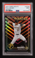 Paul Skenes 2024 Topps Update Halloween Orange and Black Foil #US288 RC (PSA 9) at PristineAuction.com