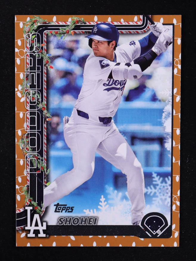 Shohei Ohtani 2025 Topps Holiday Gold Lights #H200 at PristineAuction.com Shohei Ohtani 2025 Topps Holiday Gold Lights #H200 at PristineAuction.com