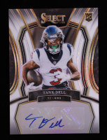 Tank Dell 2023 Panini Select Rookie Signatures White Prizm EXCH #RSI-NTD RC #15/35 at PristineAuction.com