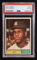 Bob Gibson 1961 Topps #211 (PSA 4) at PristineAuction.com