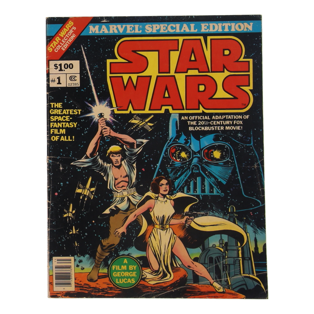 1977 "Star Wars" Issue #1 Marvel Comic Book at PristineAuction.com 1977 "Star Wars" Issue #1 Marvel Comic Book at PristineAuction.com
