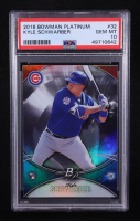 Kyle Schwarber 2016 Bowman Platinum #32 RC (PSA 10) at PristineAuction.com