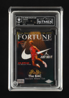 Michael Jordan "Billionaire Athlete Club" 2024 The Case Hitmen Custom Art Card Molecular BACJ-8 #193 #1/1 with (2) Custom Coins & Display Box at PristineAuction.com