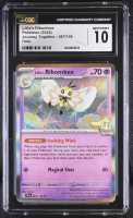 Lillie's Ribombee 2025 Pokemon Journey Together #067/159 (CGC GEM MINT 10) at PristineAuction.com
