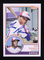 Tim Raines 2005 Topps All-Time Fan Favorites Autographs #TR at PristineAuction.com