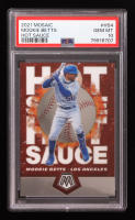 Mookie Betts 2021 Panini Mosaic Hot Sauce #4 (PSA 10) at PristineAuction.com