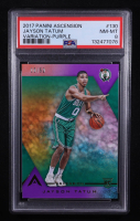 Jayson Tatum 2017-18 Panini Ascension Purple #130B RC #10/50 (PSA 8) at PristineAuction.com