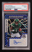 Ahmad "Sauce" Gardner 2022 Panini Mosaic Rookie Autographs Mosaic Blue #35 RC #79/99 (PSA 9) at PristineAuction.com