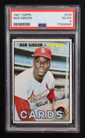 Bob Gibson 1967 Topps #210 (PSA 4) at PristineAuction.com