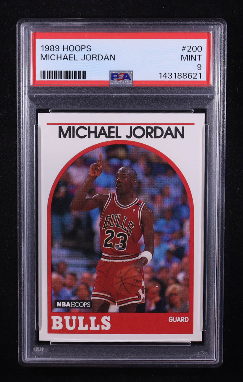Michael Jordan 1989-90 Hoops #200 (PSA 9) at PristineAuction.com Michael Jordan 1989-90 Hoops #200 (PSA 9) at PristineAuction.com