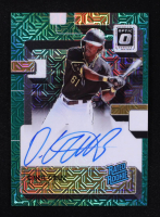 Oneil Cruz 2022 Donruss Optic Rated Rookies Signatures Green Mojo #52 RC #80/88 at PristineAuction.com