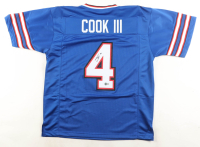 James Cook Signed Jersey (Beckett) at PristineAuction.com