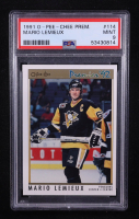Mario Lemieux 1991-92 OPC Premier #114 (PSA 9) at PristineAuction.com