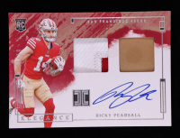 Ricky Pearsall 2024 Panini Impeccable Elegance Helmet and Patch Autographs #RHP-RPL RC #61/75 at PristineAuction.com