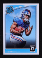 Saquon Barkley 2018 Donruss Optic #156 RR RC at PristineAuction.com