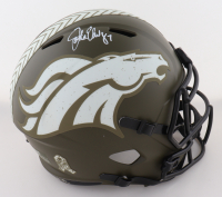 John Elway Signed Broncos Full-Size Salute to Service Alternate Speed Helmet (Beckett) at PristineAuction.com