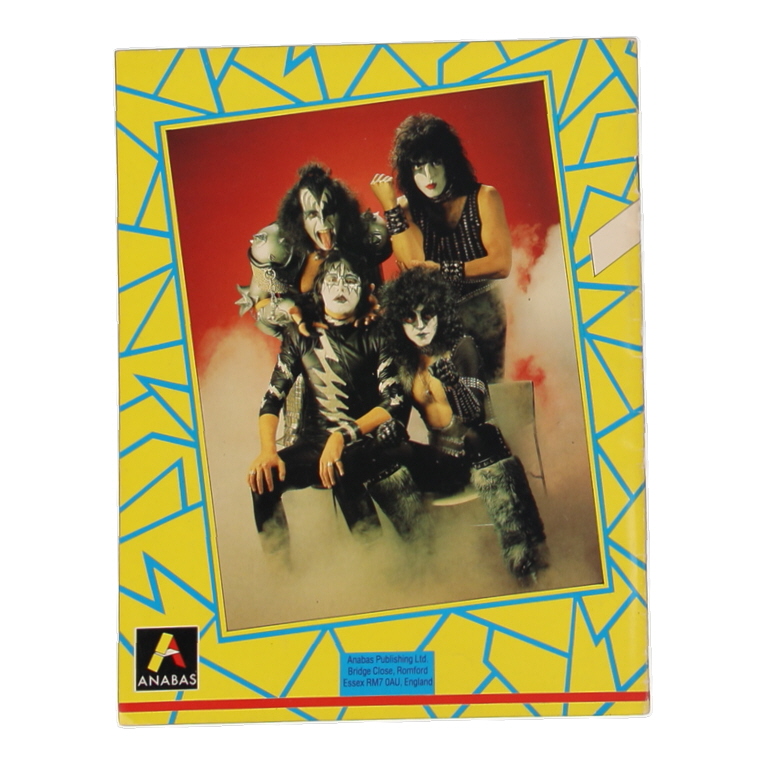 Gene Simmons Signed 1987 The Anabas Issue #4 Magazine (PSA) at PristineAuction.com Gene Simmons Signed 1987 The Anabas Issue #4 Magazine (PSA) at PristineAuction.com