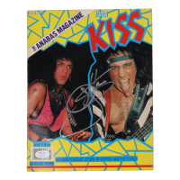 Gene Simmons Signed 1987 The Anabas Issue #4 Magazine (PSA) at PristineAuction.com