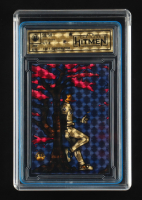 50/50 2024 The Case Hitmen Custom Art Card Superfractor H/T-4 #210 #1/1 with (2) Custom Coins & Display Box at PristineAuction.com