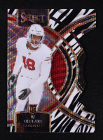 BJ Ojulari 2023 Select Prizm Zebra Die Cut #188 RC at PristineAuction.com