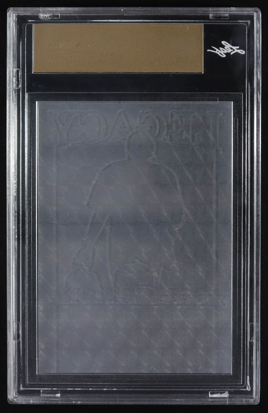 Joe Montana 2024 Leaf Joe Montana Legacy Base Auto Pre-Production Proof Super Prismatic Gold #NNO #1/1 (Leaf) at PristineAuction.com Joe Montana 2024 Leaf Joe Montana Legacy Base Auto Pre-Production Proof Super Prismatic Gold #NNO #1/1 (Leaf) at PristineAuction.com