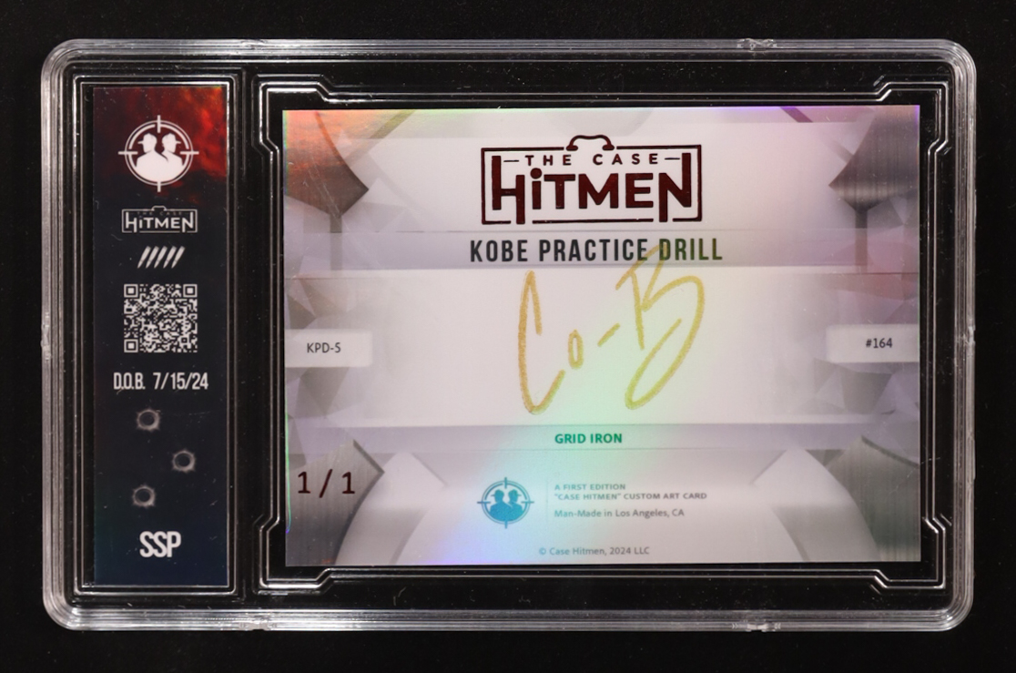 Kobe Practice Drill | 2024 The Case Hitmen Artist Proof 1/1 Art Card at PristineAuction.com Kobe Practice Drill | 2024 The Case Hitmen Artist Proof 1/1 Art Card at PristineAuction.com