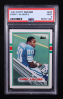 Barry Sanders 1989 Topps Traded #83T RC (PSA 9) at PristineAuction.com