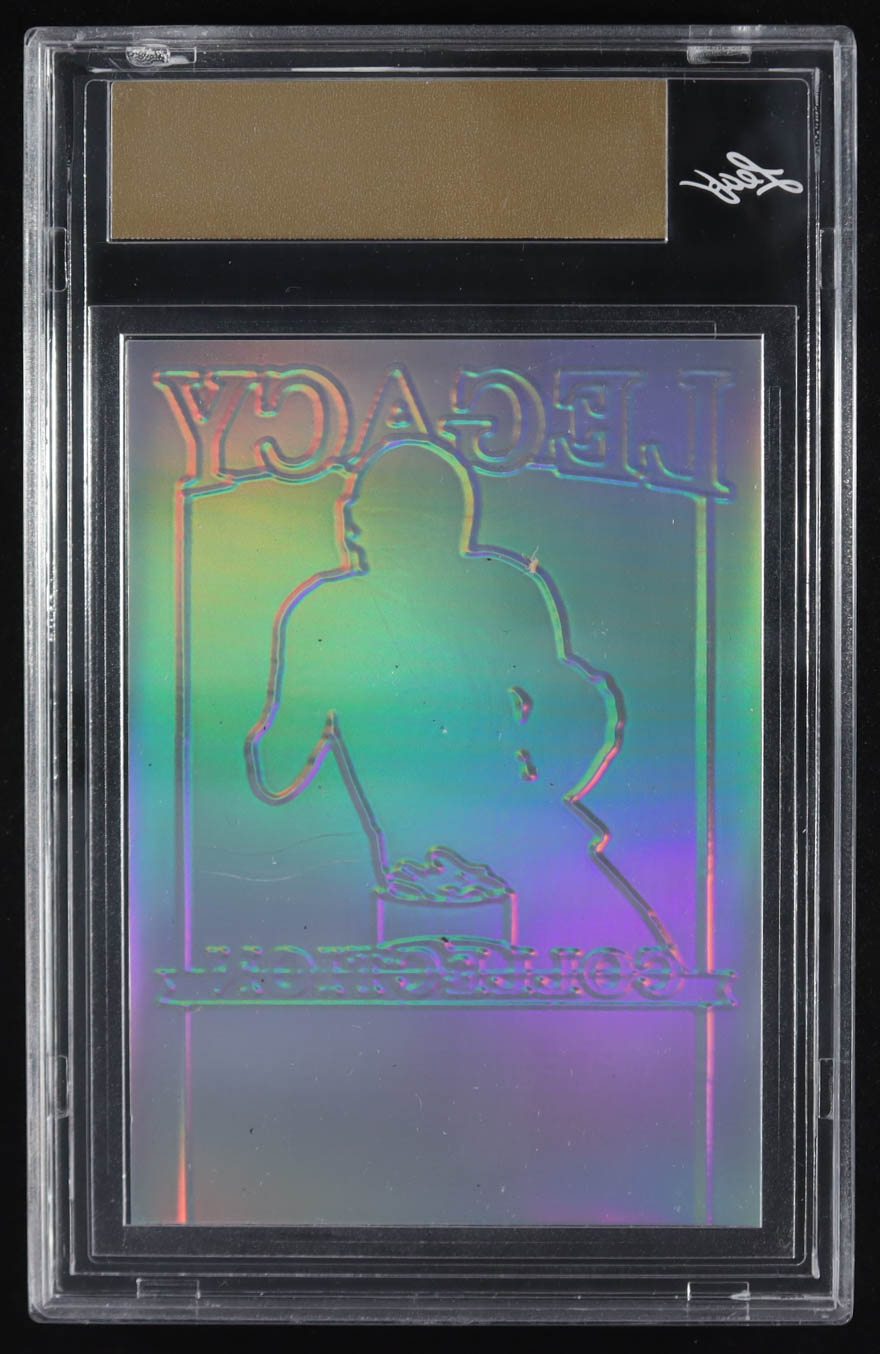 Joe Montana 2024 Leaf Joe Montana Legacy Base Auto Pre-Production Proof Prismatic Silver #NNO #1/1 (Leaf) at PristineAuction.com Joe Montana 2024 Leaf Joe Montana Legacy Base Auto Pre-Production Proof Prismatic Silver #NNO #1/1 (Leaf) at PristineAuction.com