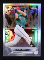 Cal Raleigh 2022 Topps Chrome Refractors #149 RC at PristineAuction.com