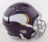 Fran Tarkenton Signed Vikings Full-Size Speed Helmet Inscribed "HOF 86" (Beckett) at PristineAuction.com
