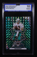 Dan Marino 2022 Panini Mosaic Green #126 (ISA 10) at PristineAuction.com