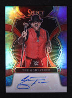 The Godfather 2023 Select WWE Signatures Prizms Tie-Dye #SGGFT #08/25 at PristineAuction.com