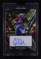 Gabriel Moreno 2024 Wild Card Metallix Autographs Wild Glass Gold Crystal #WMGA-GM #1/1 at PristineAuction.com