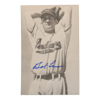 Bob Lemon Signed Indians 3.5x5.5 Postcard (PSA) at PristineAuction.com