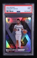 Stephon Castle 2024-25 Panini Mosaic Silver #236 RC (PSA 9) at PristineAuction.com