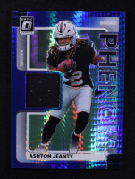 Ashton Jeanty 2025 Donruss Optic Rookie Phenoms Blue Hyper #6 RC at PristineAuction.com