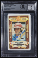 Pete Rose Signed 1982 Perma-Graphics Super Star Credit Cards #150 (BGS | Autograph Graded 10) at PristineAuction.com