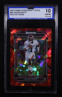Jalen Hurts 2023 Panini Prizm Draft Picks Red Ice Prizm #45 (ISA 10) at PristineAuction.com