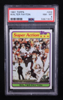 Walter Payton 1981 Topps #202 SA (PSA 8) at PristineAuction.com