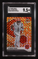 Ja'Marr Chase 2021 Panini Mosaic Mosaic Reactive Orange #307 RC (SGC 9.5) at PristineAuction.com