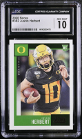 Justin Herbert 2020 Score #362 RC (CGC 10) at PristineAuction.com