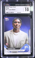 Cameron Ward 2025 Topps Now Draft #D1 RC (CGC 10) at PristineAuction.com