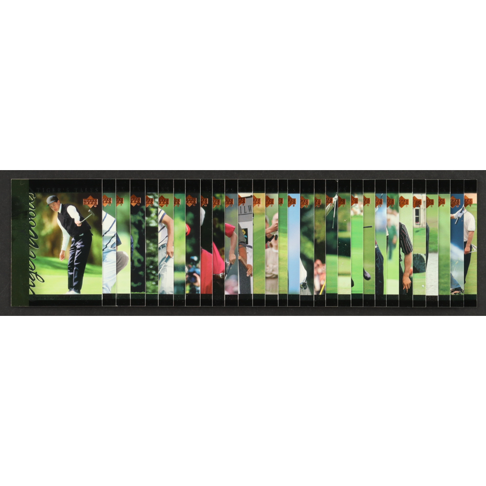 Tiger Woods 2001 Upper Deck Tiger's Tales Set of (30) Cards at PristineAuction.com