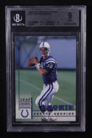 Peyton Manning 1998 Leaf Rookies and Stars #233 RC (BGS 9) at PristineAuction.com