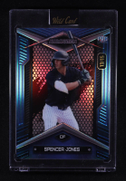 Spencer Jones 2024 Wild Card Alumination Blue Rainbow Foil #BCSJ #13/15 RC at PristineAuction.com