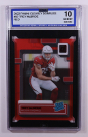 Trey McBride 2022 Panini Clearly Donruss RR #87 RC #16/49 (ISA 10) at PristineAuction.com