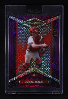 Johnny Bench 2024 Wild Card Alumination Purple Mojo #BCJB #09/10 at PristineAuction.com