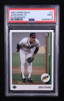 John Smoltz 1989 Upper Deck #17 RC (PSA 9) at PristineAuction.com
