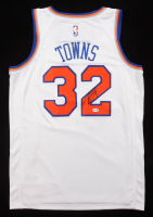 Karl-Anthony Towns Signed Knicks Nike Authentic Jersey (JSA) at PristineAuction.com